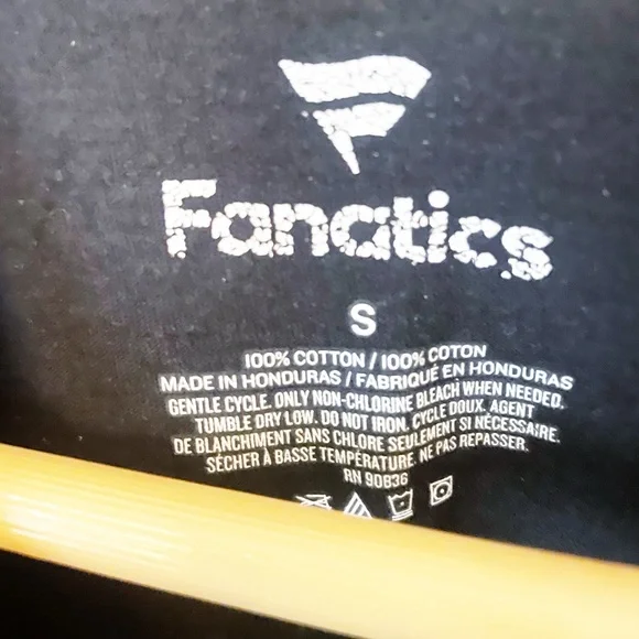 Fanatics black Otto Syracuse T shirt size small 100% cotton - Picture 2 of 3